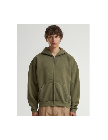 BUI-BY295-Vintage Heavy Zip Hoodie